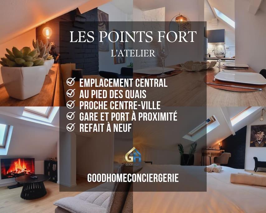 Apartmán L'Atelier - Au Pied Des Quais Dunkirk Exteriér fotografie