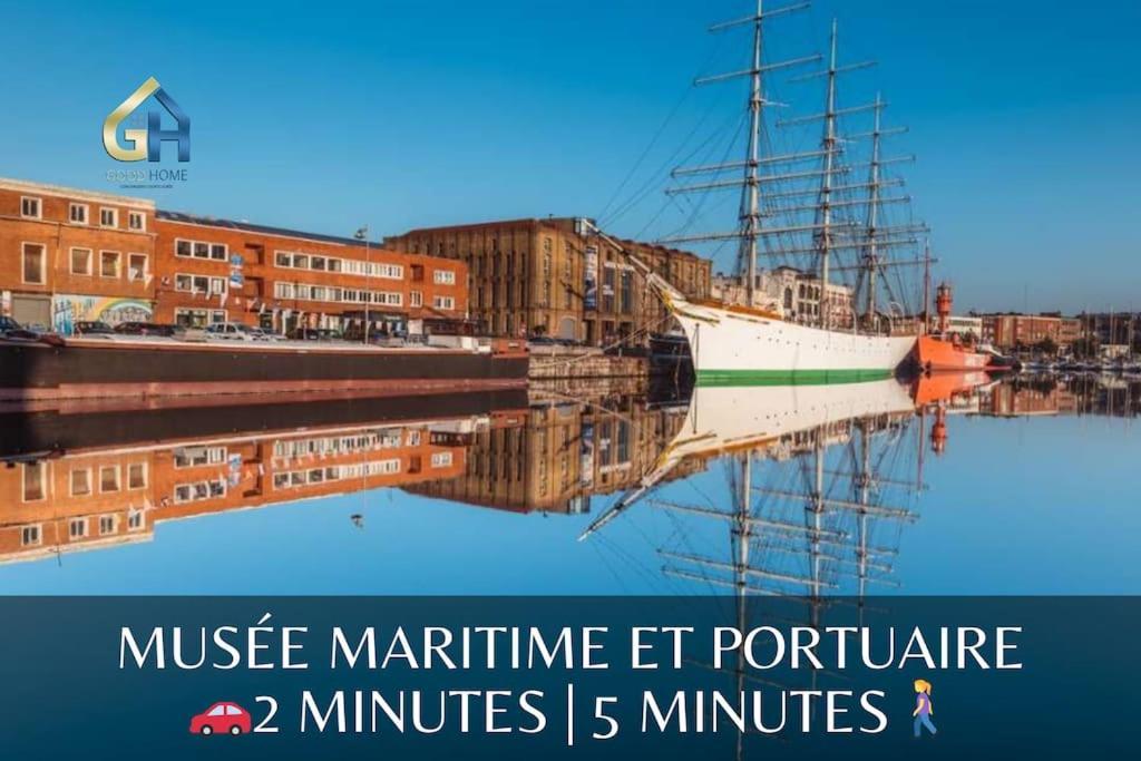 Apartmán L'Atelier - Au Pied Des Quais Dunkirk Exteriér fotografie